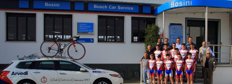 Bosini s.r.l. sponsor del Club Ciclistico Cremonese